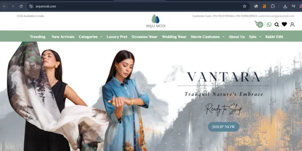 Anju Modi website
