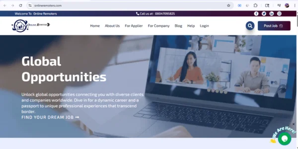 Online Remoters website